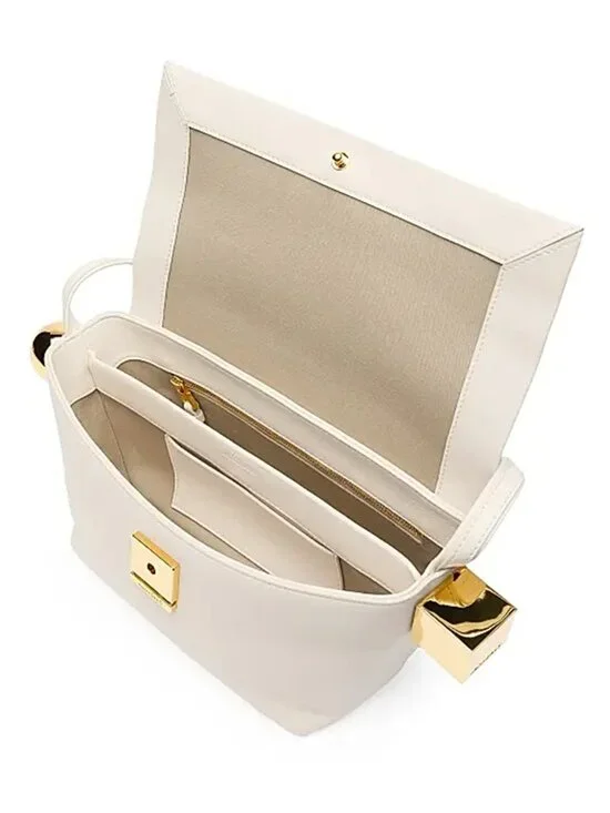 NWT Jacquemus Le Rond Carré Leather Shoulder Bag - Picture 5 of 14